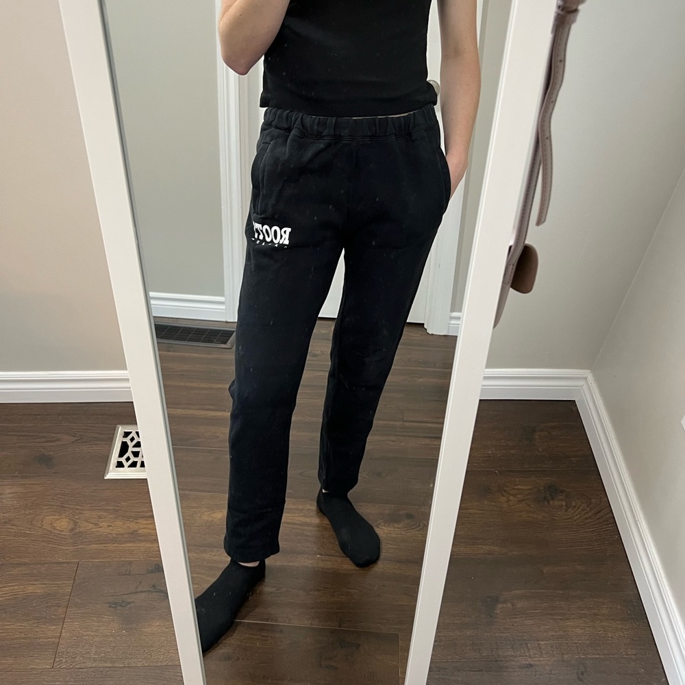 Roots Straight Leg Sweat Pants